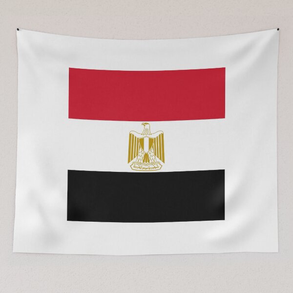 Item preview, Egypt National Flag Bold Design designed and sold by NTGUILTY.