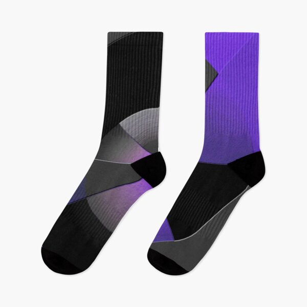 Item preview, violet geometric balance dark colorful abstract design designed and sold by SmashingDeals.