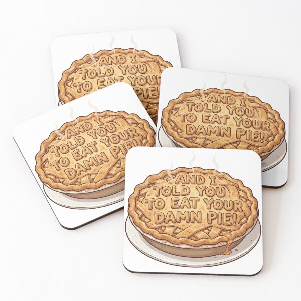 Item preview, Eat Your Damn Pie Stranger Things Erika designed and sold by frameplay.