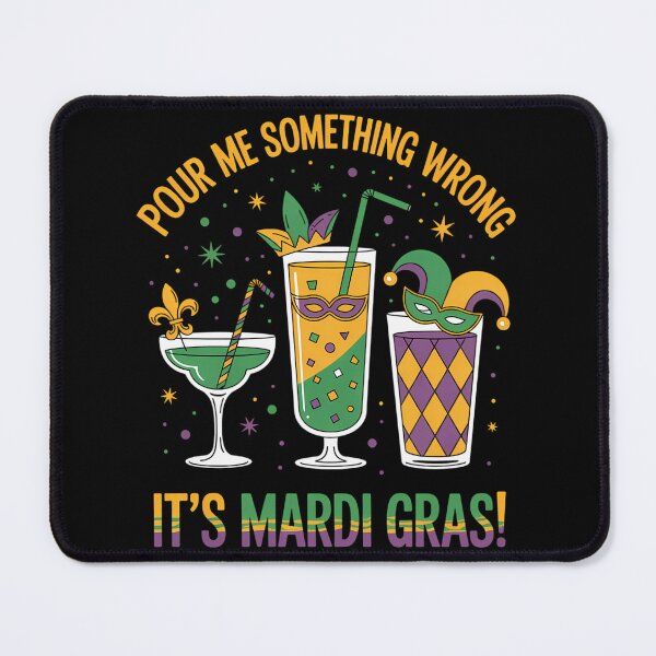 Item preview, Mardi Gras Funny Drinking designed and sold by sterabamineh.