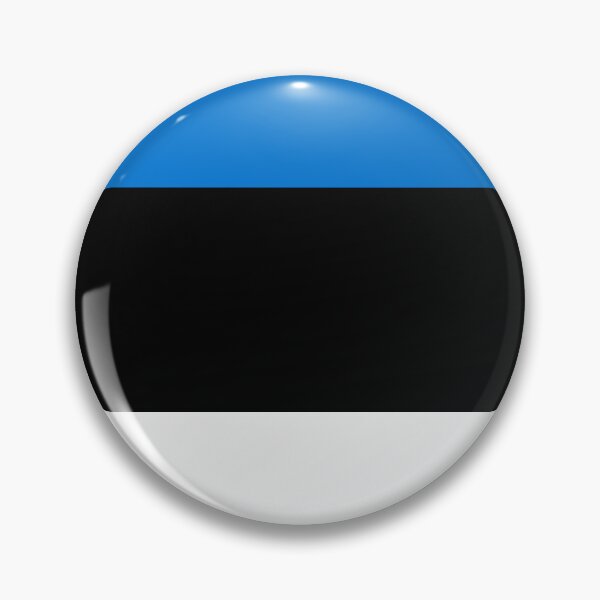 Item preview, Estonia National Flag Clean Design designed and sold by NTGUILTY.
