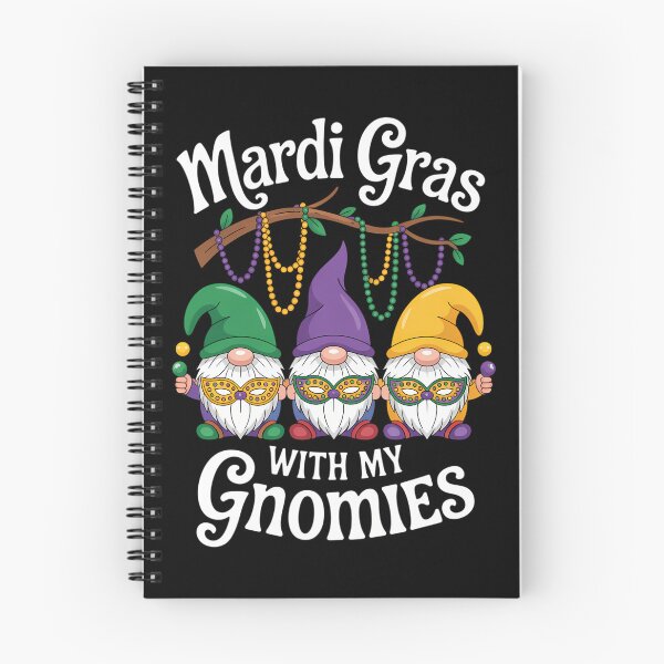 Item preview, Mardi Gras Gnomies Funny Gnomes Squad designed and sold by sterabamineh.