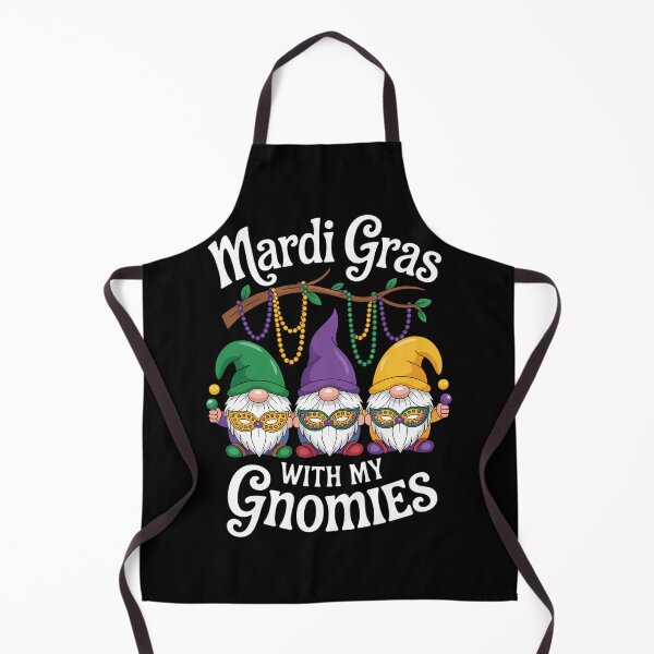 Item preview, Mardi Gras Gnomies Funny Gnomes Squad designed and sold by sterabamineh.