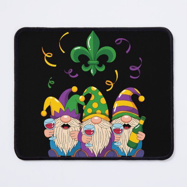 Item preview, Mardi Gras Gnomes Funny Gnomies Squad designed and sold by sterabamineh.