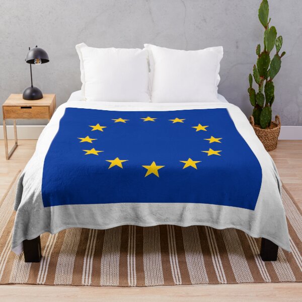 Item preview, Europe Flag Minimal Blue Stars Design designed and sold by NTGUILTY.