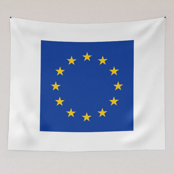 Item preview, Europe Flag Minimal Blue Stars Design designed and sold by NTGUILTY.