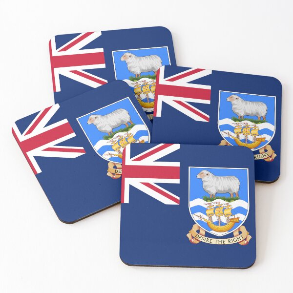 Item preview, Falkland Islands Flag Clean Design designed and sold by NTGUILTY.