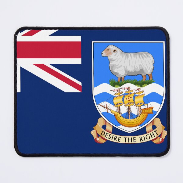 Item preview, Falkland Islands Flag Clean Design designed and sold by NTGUILTY.