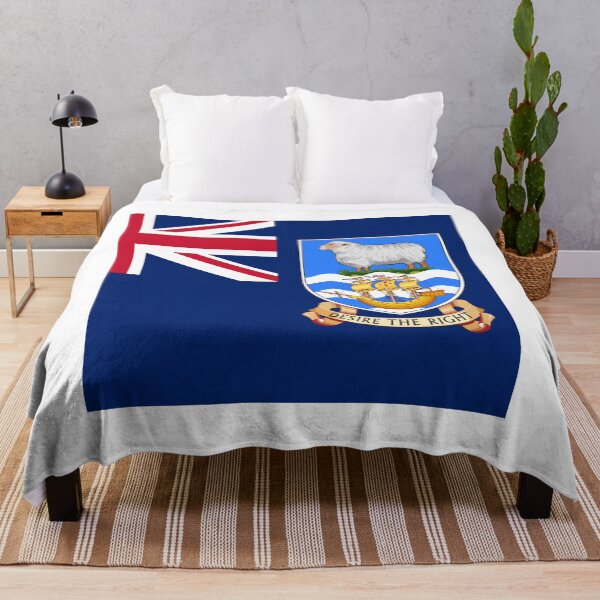 Item preview, Falkland Islands Flag Clean Design designed and sold by NTGUILTY.