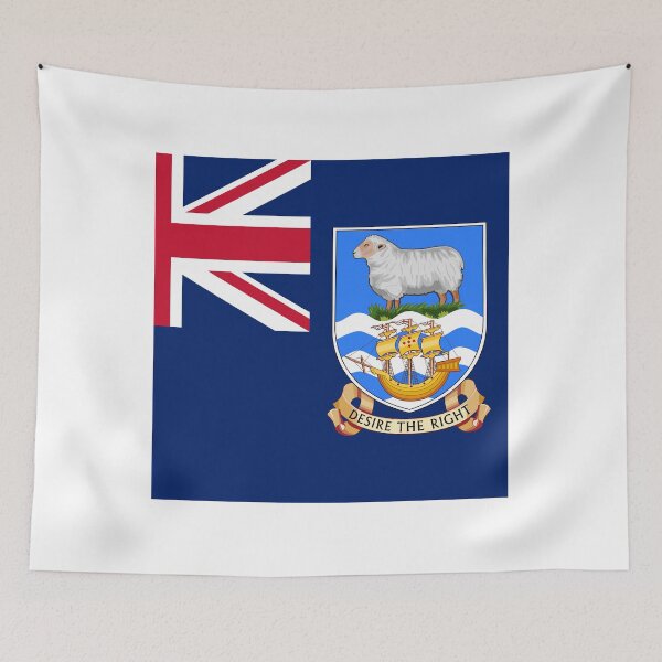 Item preview, Falkland Islands Flag Clean Design designed and sold by NTGUILTY.