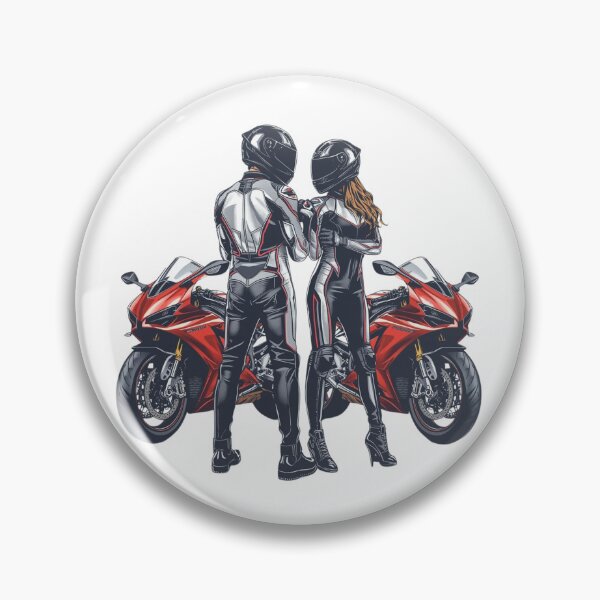 Item preview, Biker couple- Two Riders, One Passion  designed and sold by TwoWheels-sklep.