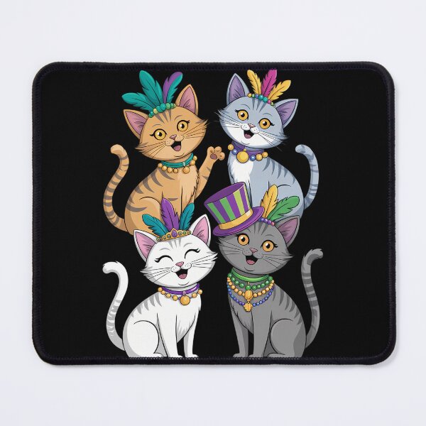 Item preview, Mardi Gras Louisiana Cat designed and sold by sterabamineh.