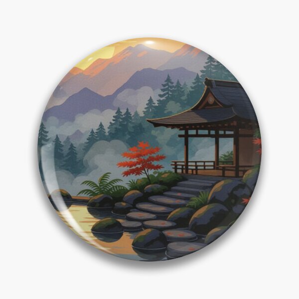 Item preview, BARANSU - BALANCE “Moderation is the key to a peaceful life.” designed and sold by Authentic flow.
