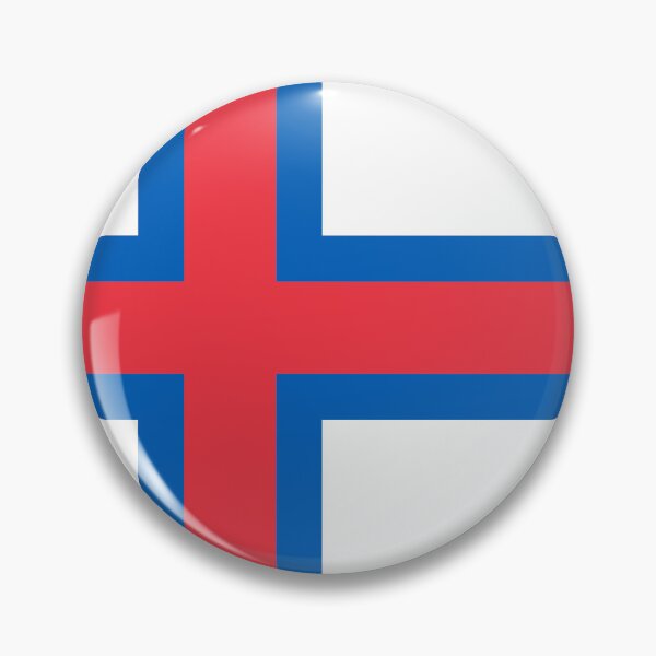 Item preview, Faroe Islands Flag Clean Design designed and sold by NTGUILTY.