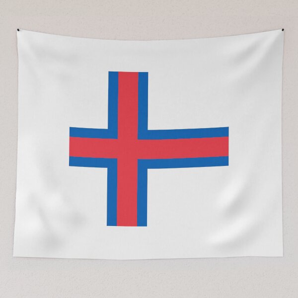 Item preview, Faroe Islands Flag Clean Design designed and sold by NTGUILTY.