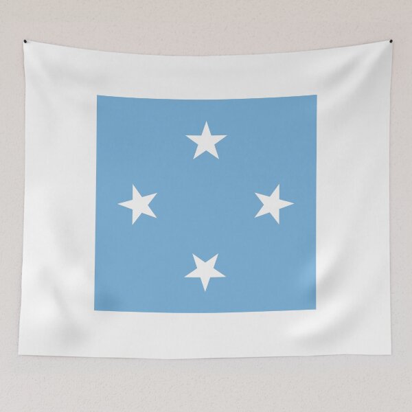 Item preview, Micronesia National Flag Clean Design designed and sold by NTGUILTY.