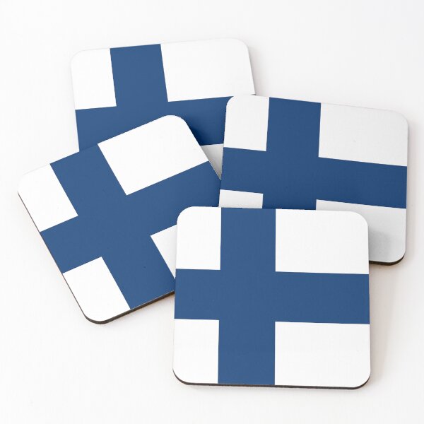 Item preview, Finland National Flag Clean Design designed and sold by NTGUILTY.