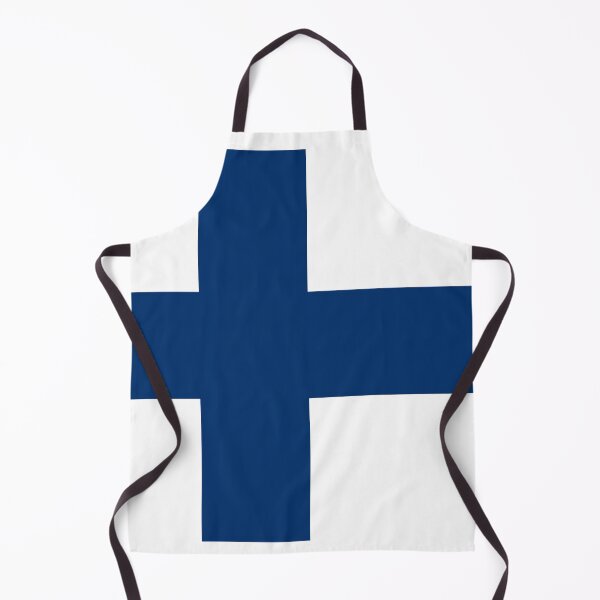 Item preview, Finland National Flag Clean Design designed and sold by NTGUILTY.