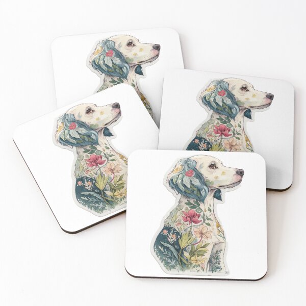 Item preview, dog flower designed and sold by Valen24.