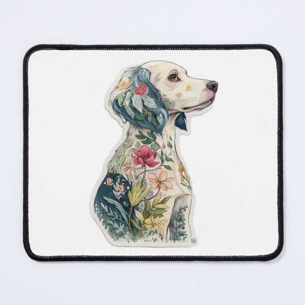 Item preview, dog flower designed and sold by Valen24.