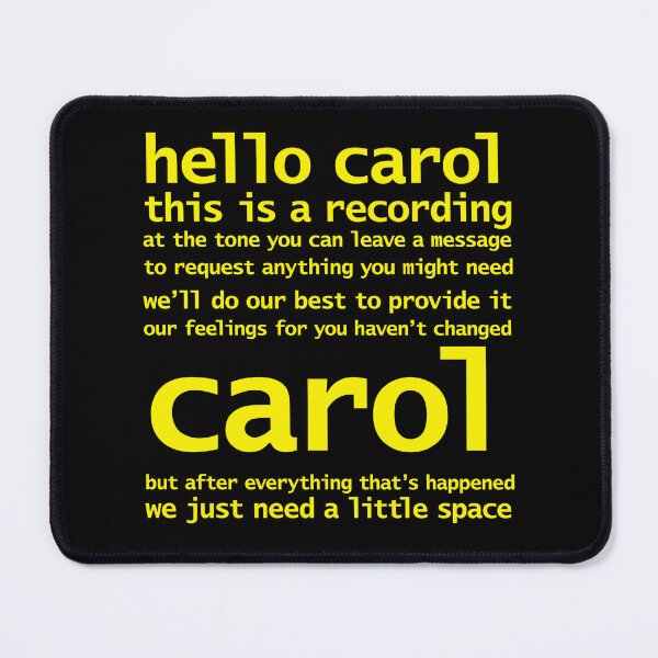 Item preview, Pluribus TV Show Hello Carol This Is A Recording designed and sold by ellenhenry.