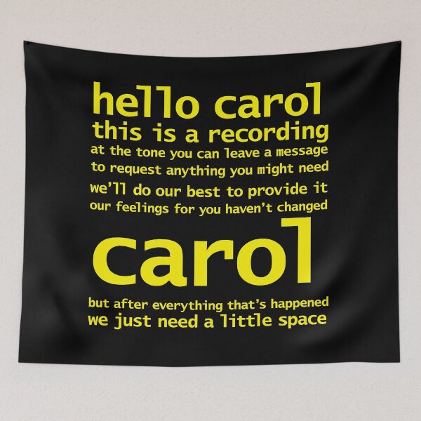 Item preview, Pluribus TV Show Hello Carol This Is A Recording designed and sold by ellenhenry.