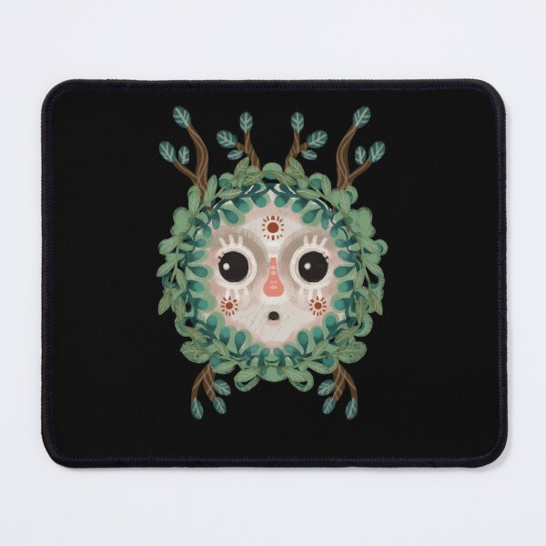 Item preview, Folkloric forest spirit, kawaii mask, Slavic folklore designed and sold by Dormitria.