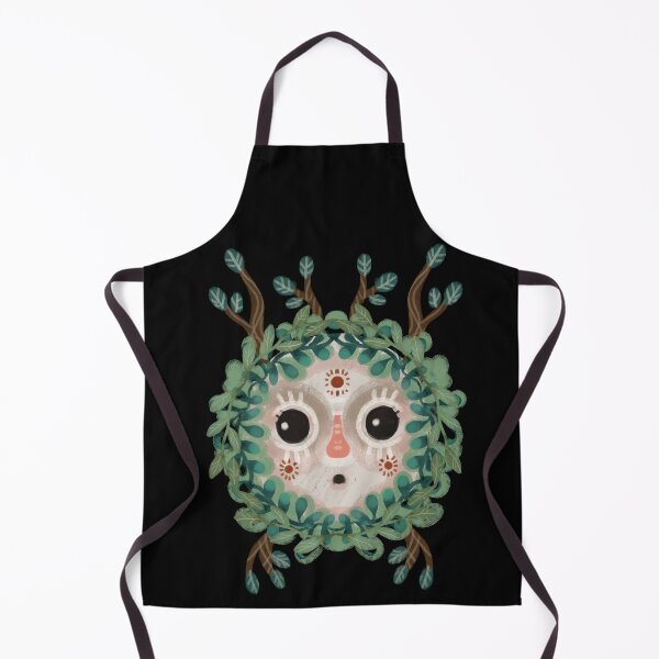 Item preview, Folkloric forest spirit, kawaii mask, Slavic folklore designed and sold by Dormitria.