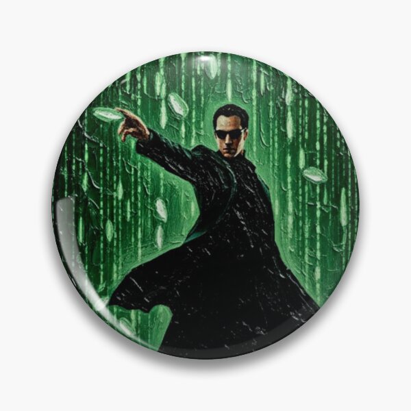 Item preview, Black Trench Coat Hero Art | Digital Green Code Painting | Sci-Fi Cyberpunk Impasto Poster  Descript designed and sold by Art's Diner.
