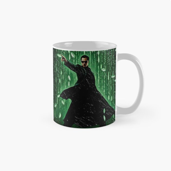 Item preview, Black Trench Coat Hero Art | Digital Green Code Painting | Sci-Fi Cyberpunk Impasto Poster  Descript designed and sold by Art's Diner.
