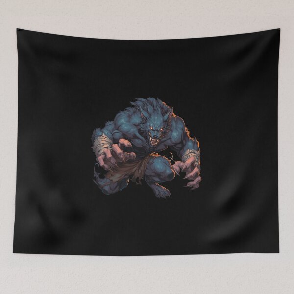 Item preview, Werewolf // wolves // Halloween // wolfman // haunted vibes // Wolf designed and sold by SMARTKIT  DESIGNAGENCY.