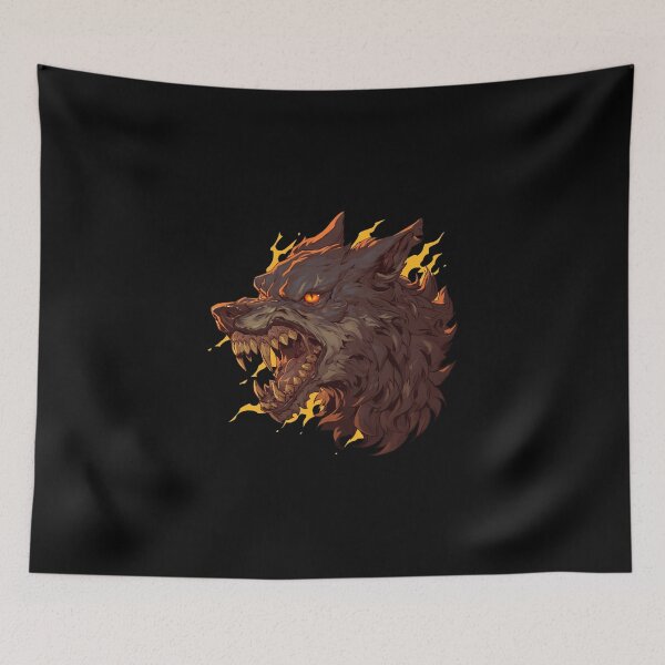 Item preview, Werewolf // wolves // Halloween // wolfman // haunted vibes // Wolf designed and sold by SMARTKIT  DESIGNAGENCY.