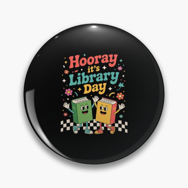 Item preview, It's Library Day School Librarian Reading Book Lover  designed and sold by AquaKiev.