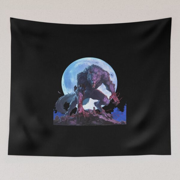 Item preview, Werewolf // wolves // Halloween // wolfman // haunted vibes // Wolf designed and sold by SMARTKIT  DESIGNAGENCY.