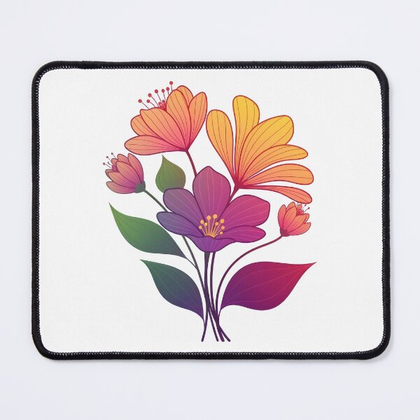 Item preview, Abstract flowers designed and sold by PrintLabStudio.