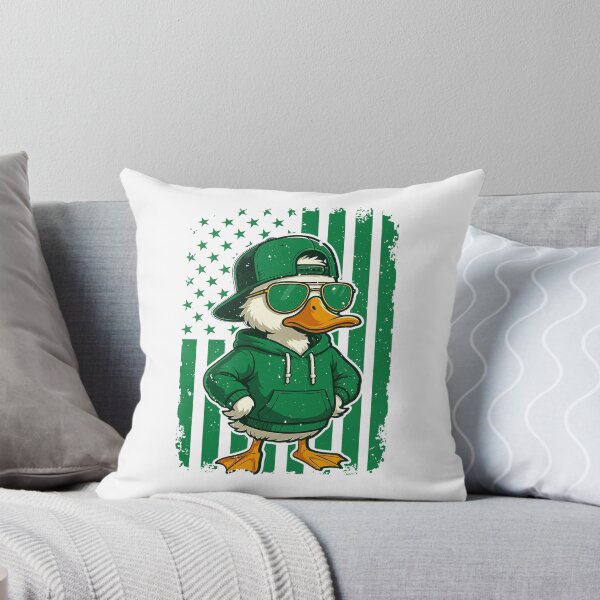 Item preview, Duck Green Hoodie Attitude designed and sold by Han1986.