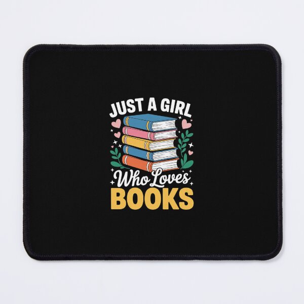 Item preview, Just A Girl Who Loves Books Lover Reading Librarian Bookish designed and sold by SyntaxClaw.