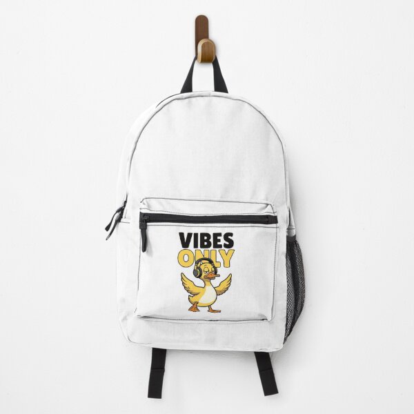 Item preview, Vibes Only – Chill Duck Funny Music Sarcastic Attitude designed and sold by Taans-Creation.