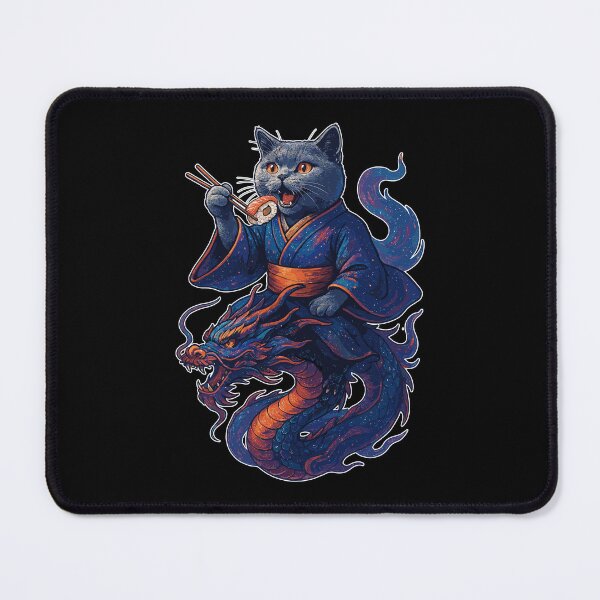 Item preview, Sushi British Shorthair Cat Dragon Kimono Gift designed and sold by Pineapple-Tree.