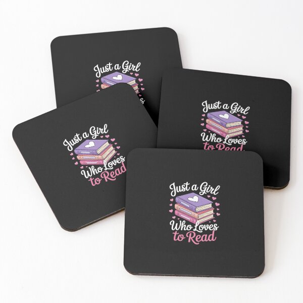 Item preview, Just A Girl Who Loves To Read Girls Bookworm1  designed and sold by SyntaxClaw.