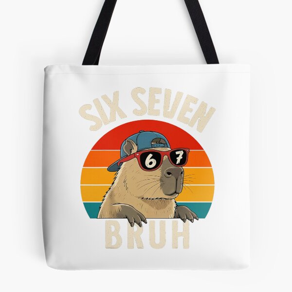 Item preview, Capybara Six Seven Bruh designed and sold by torildorxop.