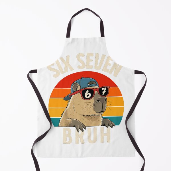 Item preview, Capybara Six Seven Bruh designed and sold by torildorxop.
