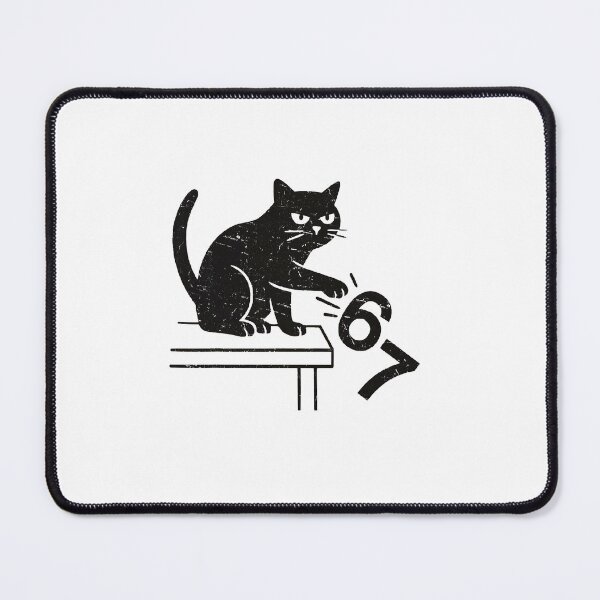 Item preview, Cat Pushing Six Seven designed and sold by torildorxop.
