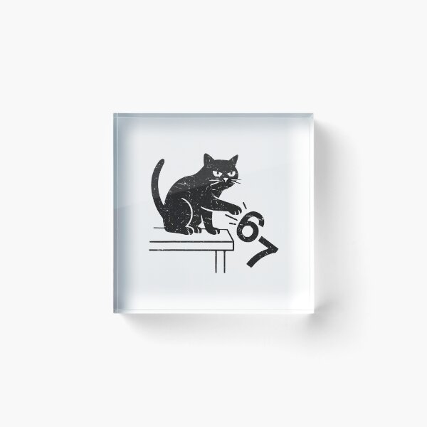 Item preview, Cat Pushing Six Seven designed and sold by torildorxop.