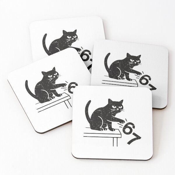 Item preview, Cat Pushing Six Seven designed and sold by torildorxop.