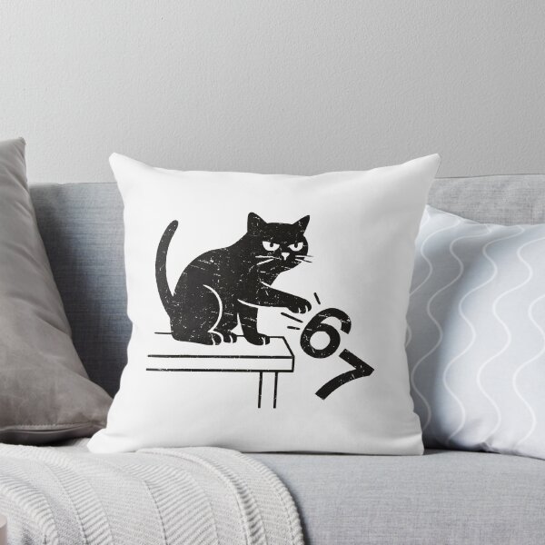 Item preview, Cat Pushing Six Seven designed and sold by torildorxop.