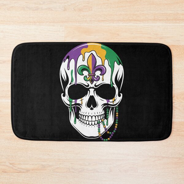 Item preview, Mardi Gras Skull Party designed and sold by tiekanamac.