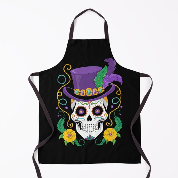 Item preview, Mardi Gras Skull Carnival New Orleans designed and sold by tiekanamac.