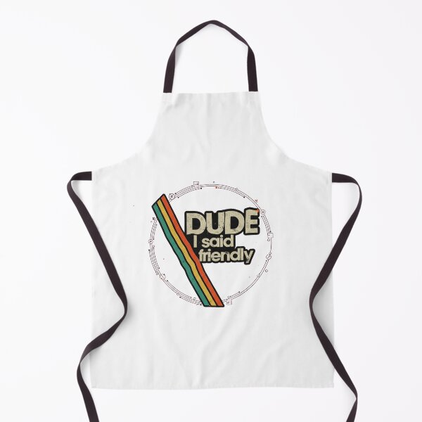 Item preview, “Dude I Said Friendly” Retro Sci-Fi Gaming designed and sold by QuietLabel.