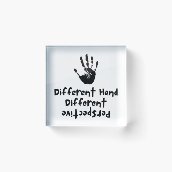 Item preview, Different Hand, Different Perspective designed and sold by DiyaNikki.